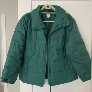 J Crew puffer jacket